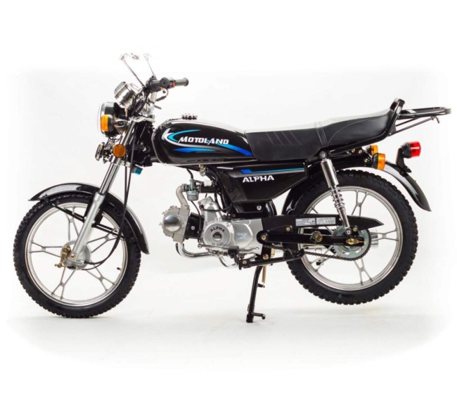 Мопед Motoland Альфа 11 черный (А) Мопед Motoland Альфа 11 черный (А)