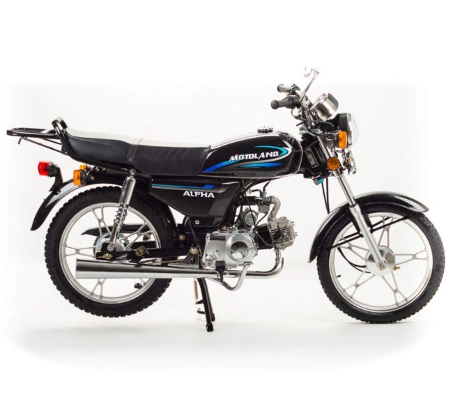 Мопед Motoland Альфа 11 черный (А) Мопед Motoland Альфа 11 черный (А)