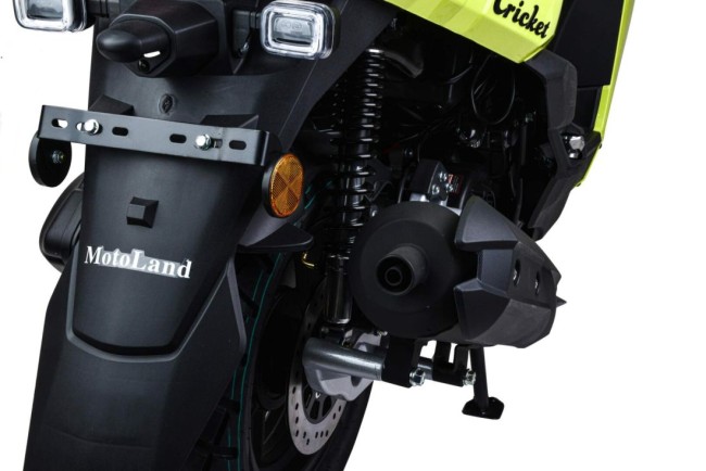 Скутер Motoland CRICKET 150 (WY150-5D) зеленый Скутер Motoland CRICKET 150 (WY150-5D) зеленый