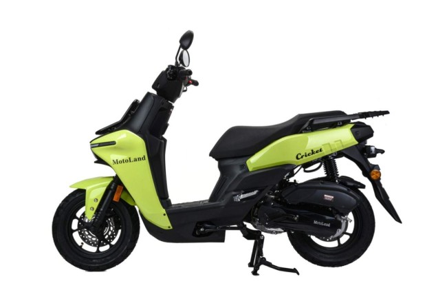 Скутер Motoland CRICKET 150 (WY150-5D) зеленый Скутер Motoland CRICKET 150 (WY150-5D) зеленый