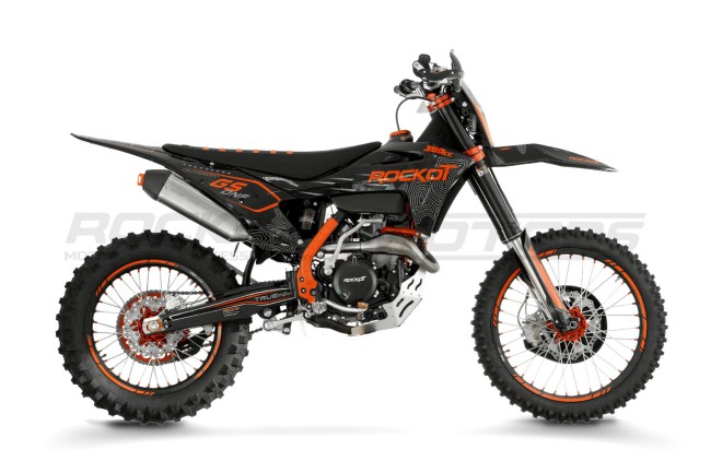 Мотоцикл эндуро ROCKOT GS ONE Blackout (300сс, 177ММ, 21/18)