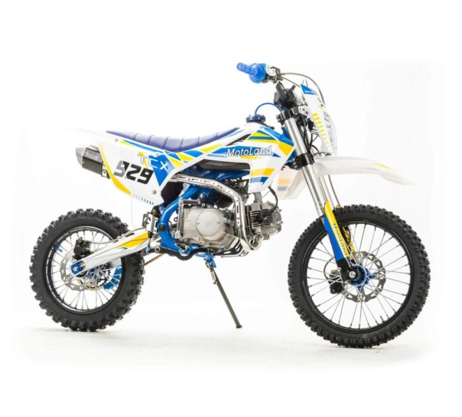 Питбайк  Motoland TCX125 E 17/14 синий