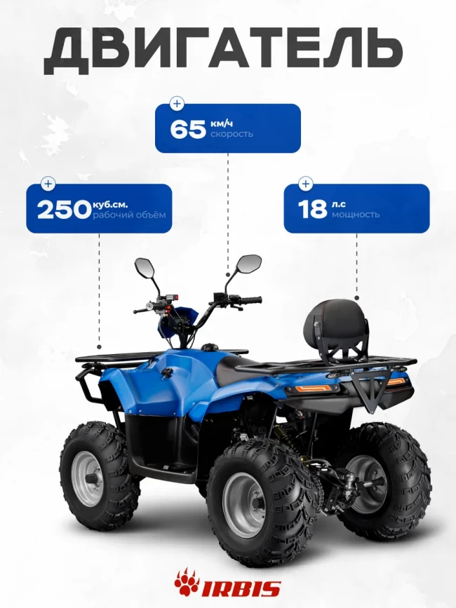 КВАДРОЦИКЛ ATV 250 литье