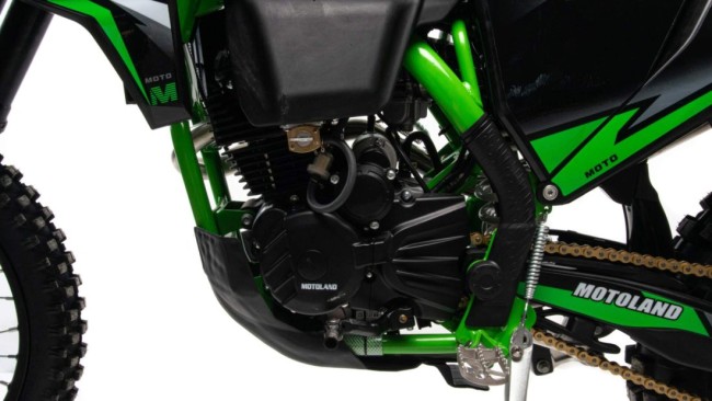 Мотоцикл Кросс Motoland FX 250 (172FMM-3A) зеленый Мотоцикл Кросс Motoland FX 250 (172FMM-3A) зеленый