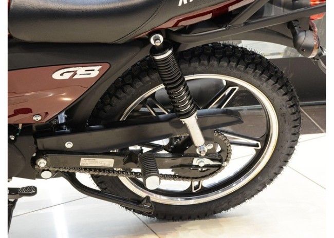 Мопед ALPHA C1 бордовый