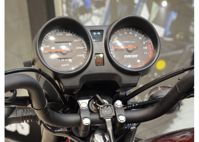 Мопед ALPHA C1 бордовый