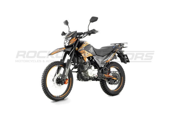 Мотоцикл эндуро ROCKOT XR250 (черный/оранжевый, 21/18, ЭПТС) Мотоцикл эндуро ROCKOT XR250 (черный/оранжевый, 21/18, ЭПТС)