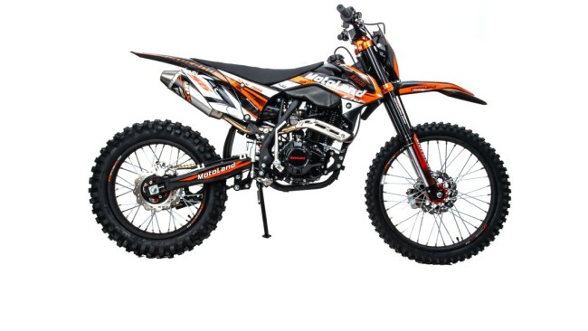 Мотоцикл Кросс Motoland CRF300 (175FMM) оранжевый Мотоцикл Кросс Motoland CRF300 (175FMM) оранжевый
