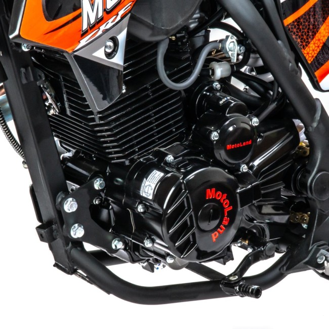 Мотоцикл Кросс Motoland CRF300 (175FMM) оранжевый Мотоцикл Кросс Motoland CRF300 (175FMM) оранжевый