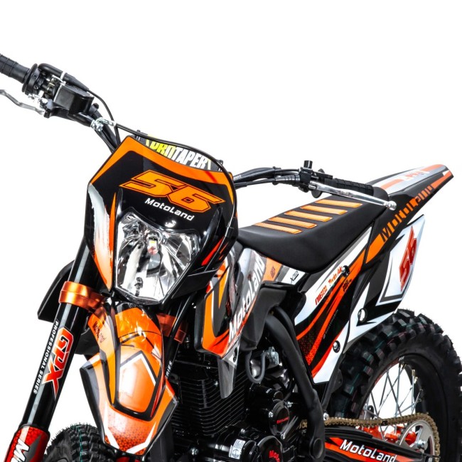 Мотоцикл Кросс Motoland CRF300 (175FMM) оранжевый Мотоцикл Кросс Motoland CRF300 (175FMM) оранжевый