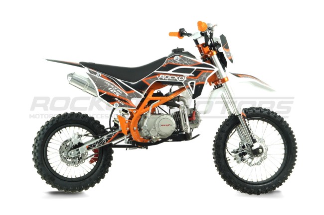 Питбайк ROCKOT RENTAL 125 Axis 2.0 (полуавтомат, без сцепления, эл. стартер, 17/14)