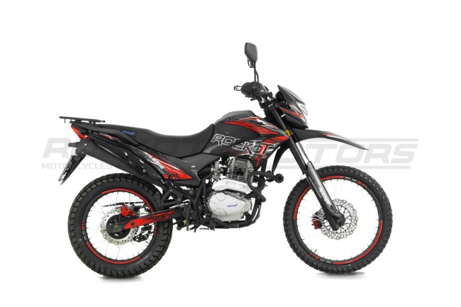 Мотоцикл эндуро ROCKOT XR250 (черный/красный, 21/18, ЭПТС)