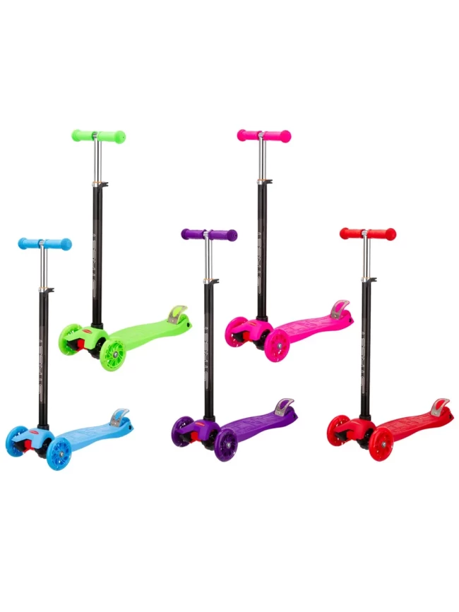 САМОКАТ 4КОЛ ОДНОТОННЫЙ