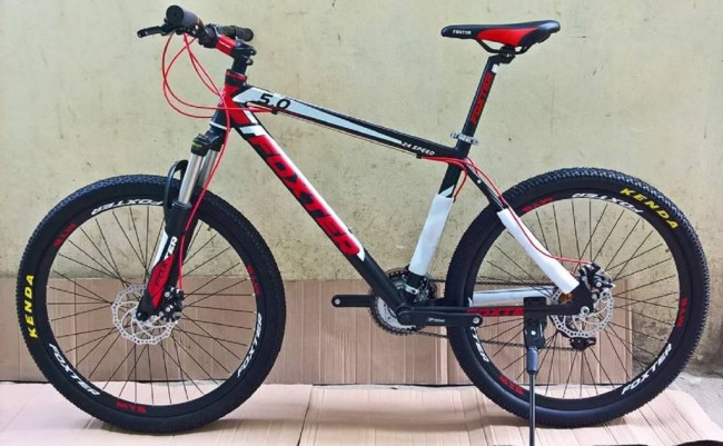 FOXTER FRAME 6061 R24 (черно-красный)