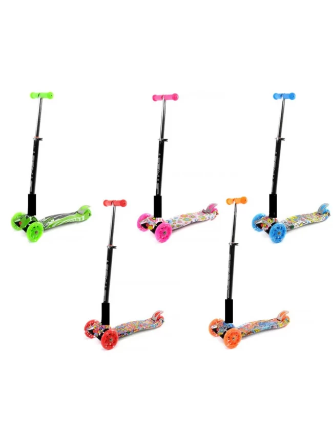 САМОКАТ 4КОЛ ЦВЕТНОЙ