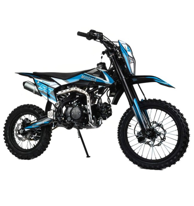 Питбайк Motoland 150 GF150 E 17/14 синий Питбайк Motoland 150 GF150 E 17/14 синий