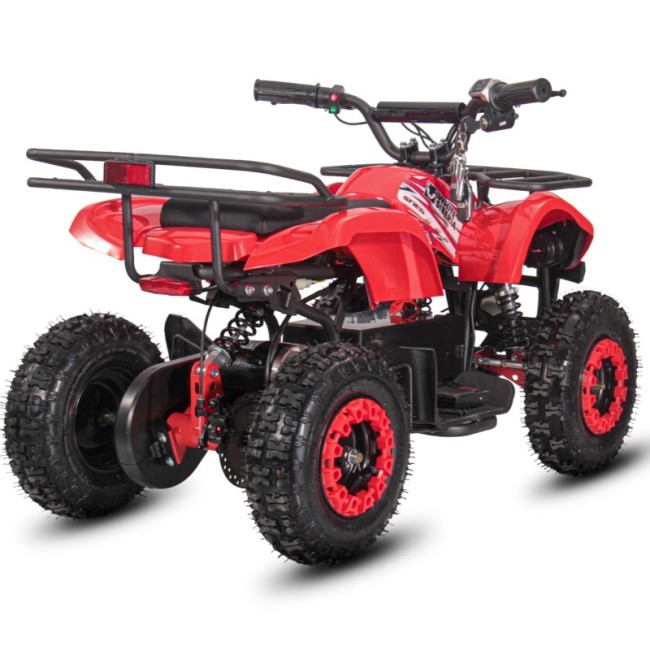 Электроквадроцикл малый красный