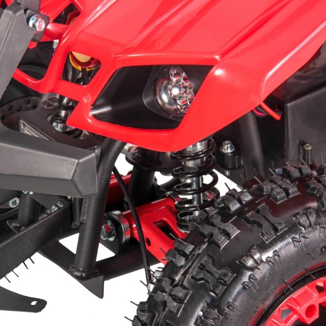 Электроквадроцикл малый красный