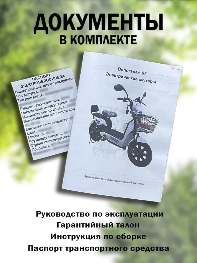 ЭЛЕКТРОСКУТЕР SK 8