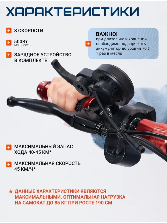 ЭЛЕКТРОСАМОКАТ NEW SPEED M4 18A