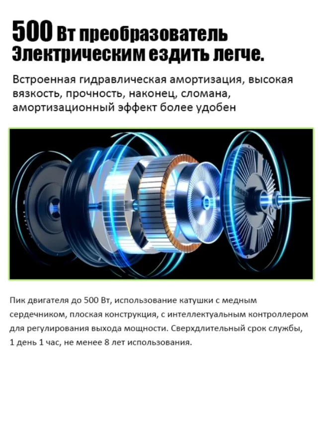 Электровелосипед с педалями