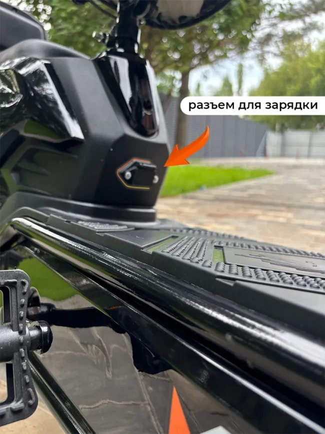 Электроскутер KIVO черный (новый)