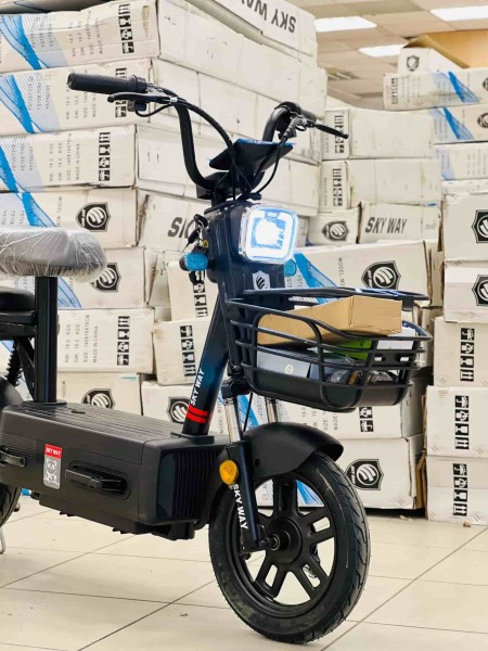 Электроскутер PANDA BLACK (новый)