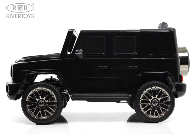 Электромобиль RIVER TOYS MERCEDES -AMG G333GG черн глянец