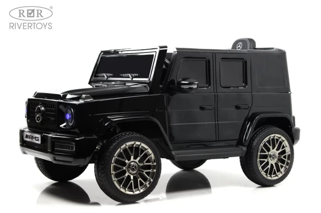 Электромобиль RIVER TOYS MERCEDES -AMG G333GG черн глянец