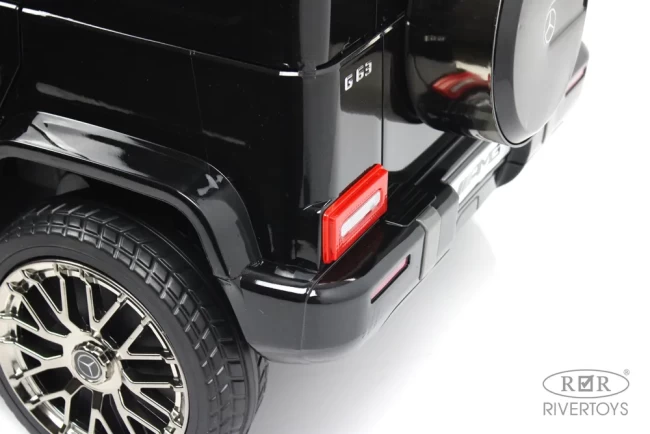 Электромобиль RIVER TOYS MERCEDES -AMG G333GG черн глянец
