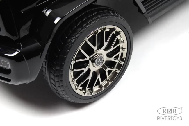 Электромобиль RIVER TOYS MERCEDES -AMG G333GG черн глянец