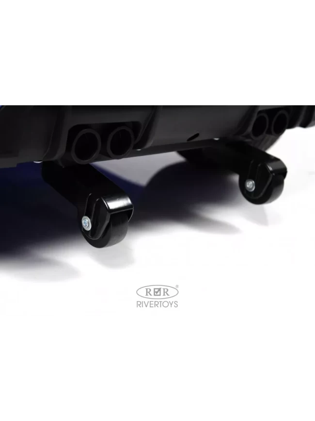 Электромобиль RIVER TOYS BMW A444AA  желтый