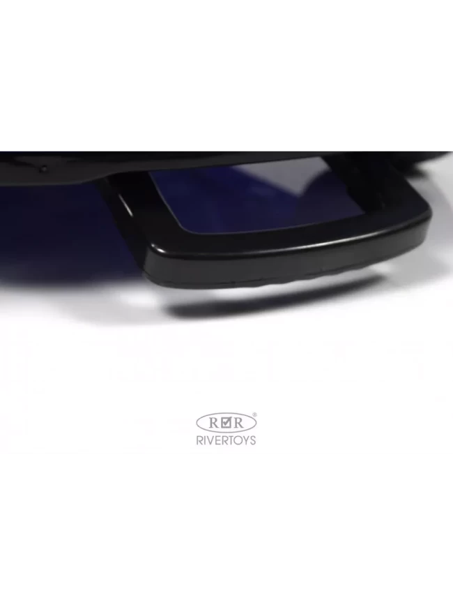 Электромобиль RIVER TOYS BMW A444AA  желтый