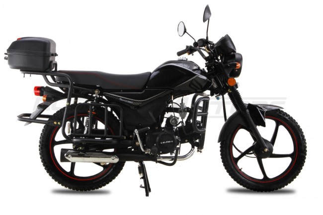 Мопед ROCKOT ALPHA TOURIST RM50-1 (черный глянцевый)