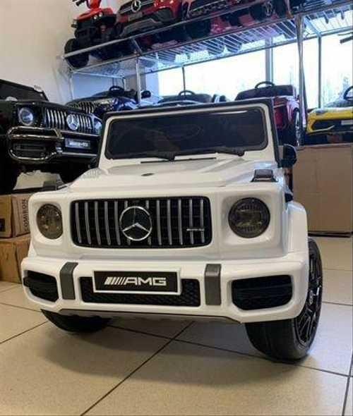 Электромобиль RIVER TOYS Mercedes Benz  K999KK  белый