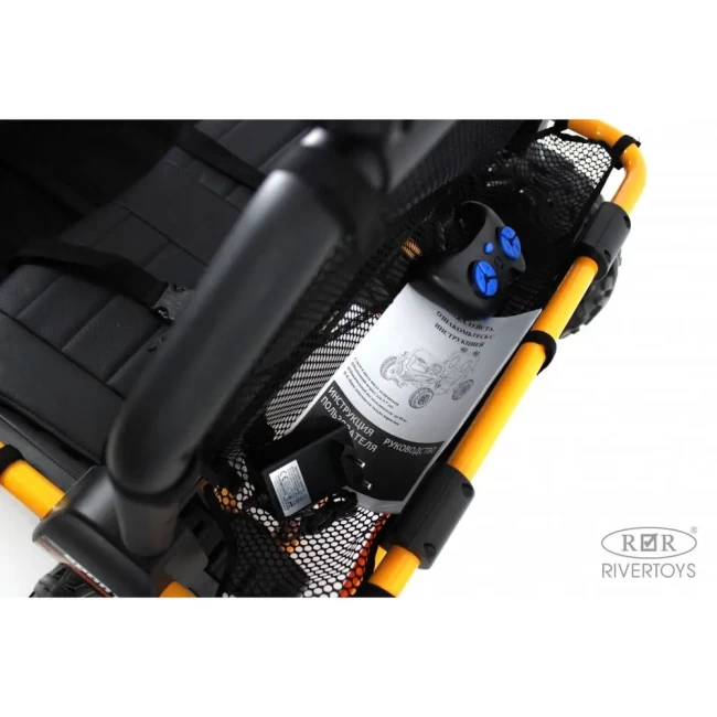 Электромобиль RIVER TOYS BUGGY P555PP оранжевый