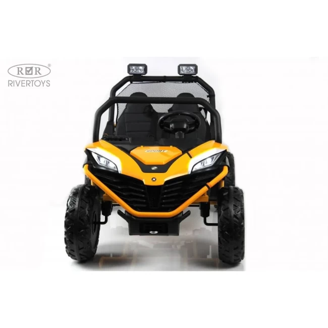 Электромобиль RIVER TOYS BUGGY P555PP оранжевый