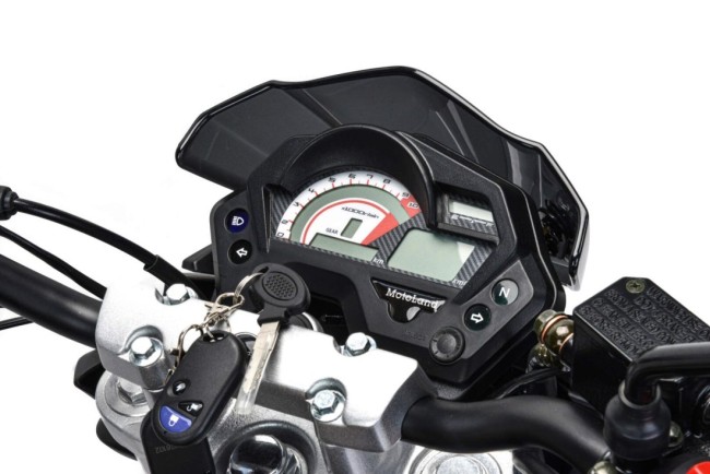 МОТОЦИКЛ ДОРОЖНЫЙ MOTOLAND BANDIT 300 коричневый