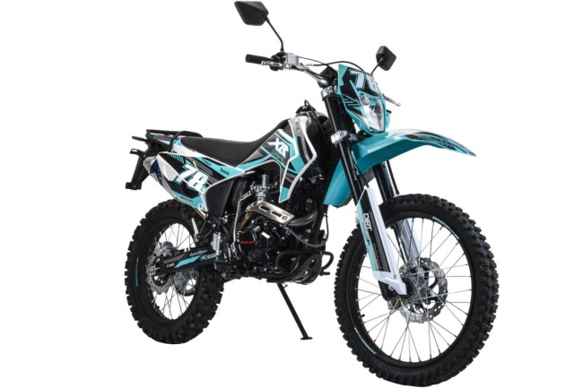 МОТОЦИКЛ КРОСС MOTOLAND XR 300 LITE синий (175FM) ПТС