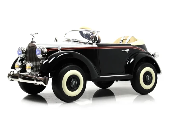 Электромобиль RIVER TOys Roils - Royca  черный глянец