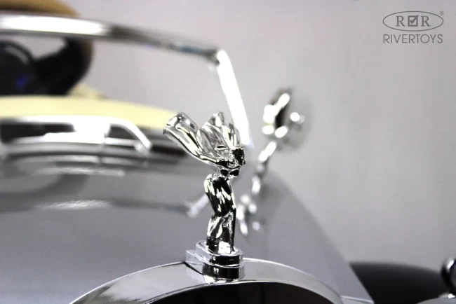 Электромобиль RIVER TOys Roils - Royca  черный глянец