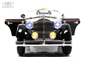 Электромобиль RIVER TOys Roils - Royca  черный глянец