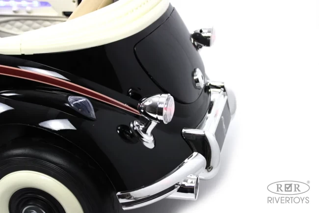 Электромобиль RIVER TOys Roils - Royca  черный глянец