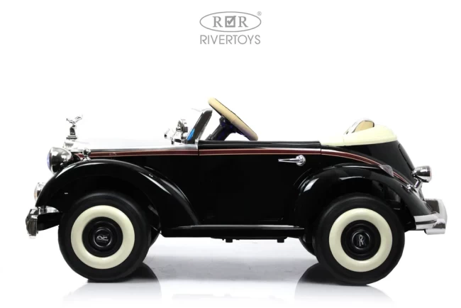 Электромобиль RIVER TOys Roils - Royca  черный глянец