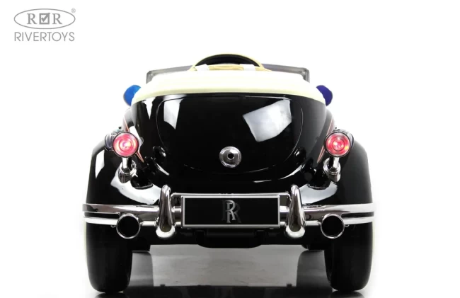 Электромобиль RIVER TOys Roils - Royca  черный глянец