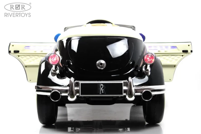 Электромобиль RIVER TOys Roils - Royca  черный глянец