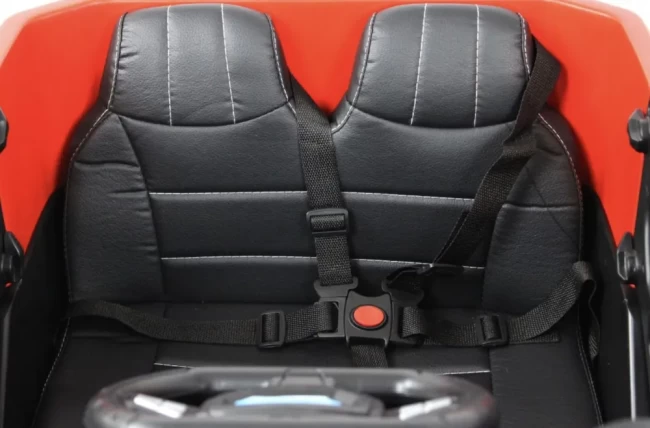 Электромобиль RIVER TOYS Jeep M222БХ красный