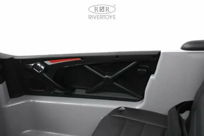 Электромобиль RIVER TOYS ГОНОЧНЫЙ БАГГИ серый