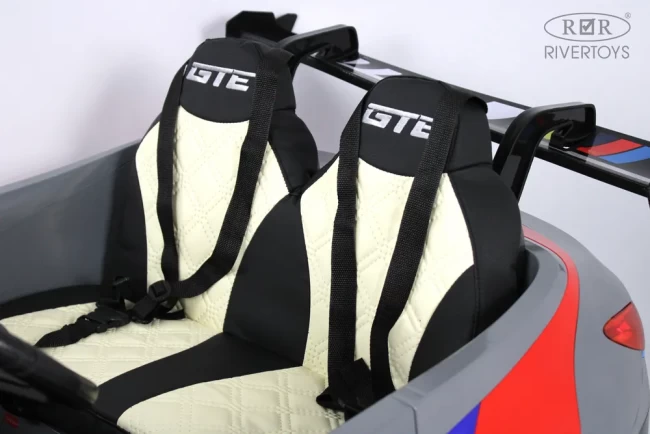 Электромобиль RIVER TOYS BMW F555FF  серый глянец