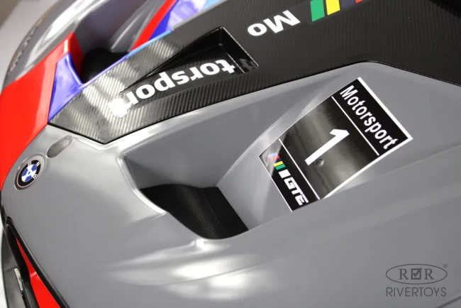 Электромобиль RIVER TOYS BMW F555FF  серый глянец